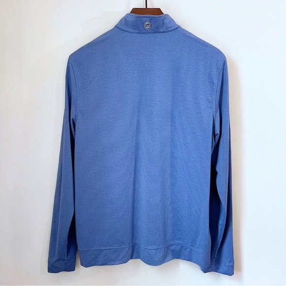 Southern Tide Cruiser Micro Stripe Heather 1/4 Zip - Picture 3 of 14